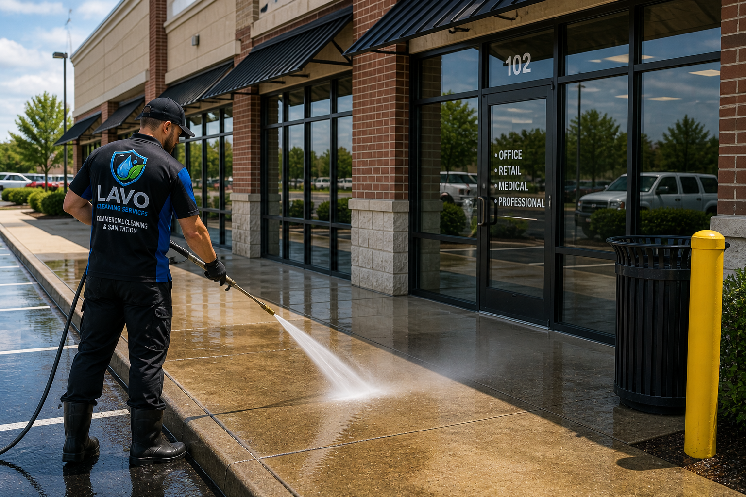 Commercial cleaning service